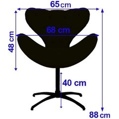 Kit 2 Poltronas Decorativa Elegance Capitonê G. De Alumínio - comprar online