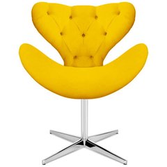 Poltrona Decorativa Elegance Capitonê Giratória - Inove Móveis e Decoração