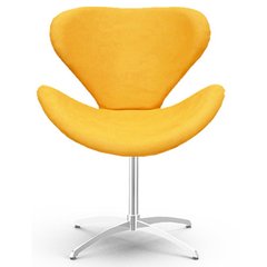 Poltrona Decorativa Swan Giratória Parabólica - Inove Móveis e Decoração