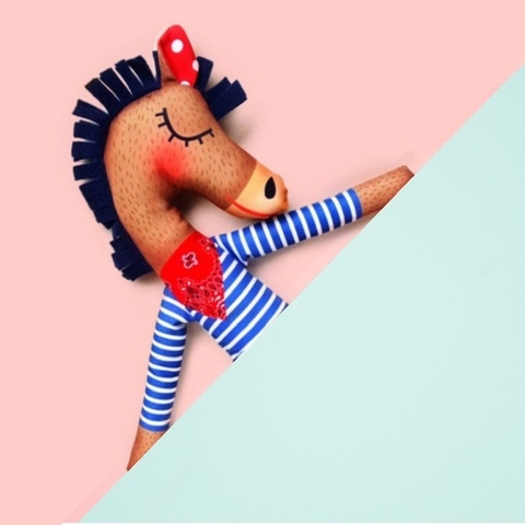 Muñeco de trapo - Federico el caballo