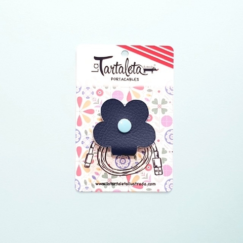 Portacables flor
