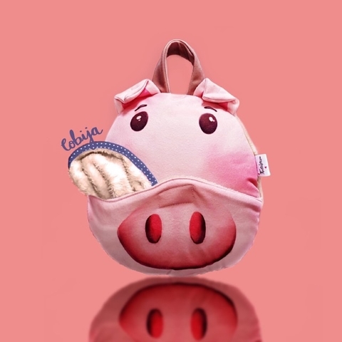 Cobijita viajera cerdito