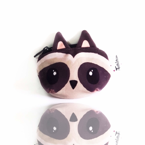 Monedero mapache