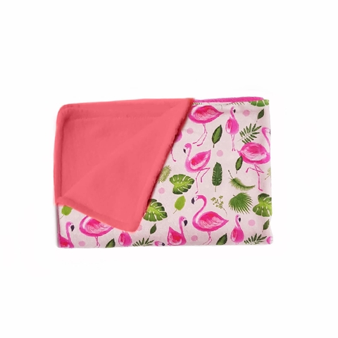 Cobija de flamingos