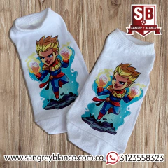 Imagen de Medias Avengers Caricatura