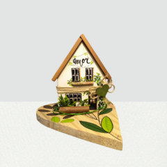 Adorno Casinha do Coração - comprar online