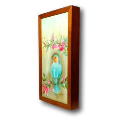 Quadro Pássaro Ceci 23x43 na internet