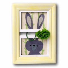 Quadro Pompom Rabbit 24x34
