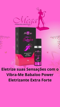 VIBRA-ME BABALOO POWER GEL ELETRIZANTE BEIJÁVEL 15G