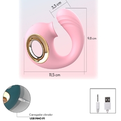 SUGADOR E VIBRADOR LUXY CASAL - comprar online