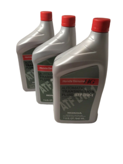 HONDA JUEGO 3 ACEITE FLUIDOS CAJA AUTOMATICA ATF DW-1 CR-V 2.4 K24 2WD 07-11 08200-9008