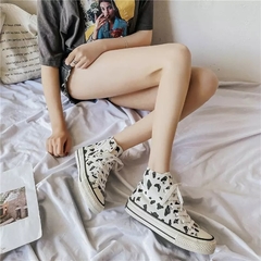 Tênis Cow print - Baby Black Shop