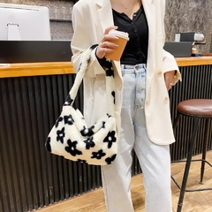Bolsa y2k black n white - Baby Black Shop