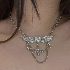 Colar heart angel