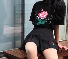 Saia colegial flower na internet