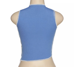 Cropped Aquamarine - Baby Black Shop