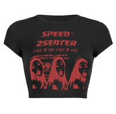 Cropped speed street na internet