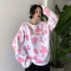 Moletom Cow (encomenda) - Baby Black Shop
