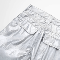 Calça metallic cargo - Baby Black Shop