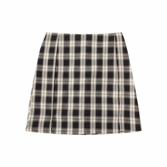 Saia xadrez soft girl pronta entrega - comprar online