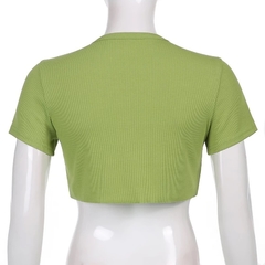 Cropped cute green - comprar online