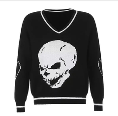 Imagem do Suéter cute skull