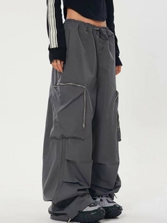 Calça Ruched Cargo