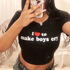 Baby tee boys cry na internet