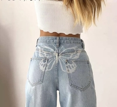 Calça Baggy street butterfly - Baby Black Shop