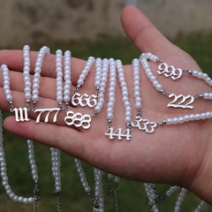 Colar Pearl angel number na internet