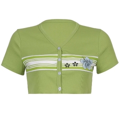 Cropped cute green