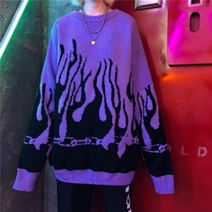 Moletom Fire - Baby Black Shop