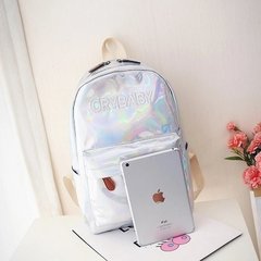 Mochila Holográfica Cry Baby - comprar online