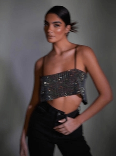 Top diamond Lia - Baby Black Shop
