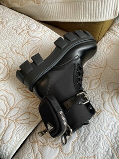 Bota Prada Monolotith nylon e couro - loja online