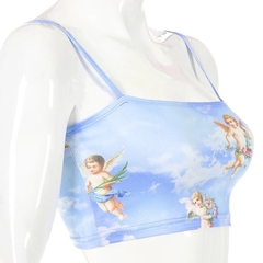 Cropped Little Angel (encomenda) - Baby Black Shop