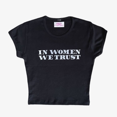 Cropped women trust
