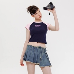 Baby tee 2000s - Baby Black Shop