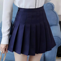 Saia colegial plissada - loja online