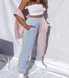 Calça Block pastel