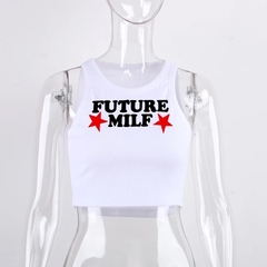 Cropped baby tee future milf na internet