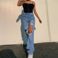 Calça rasgada street - comprar online