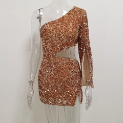 Vestido Glamour - Baby Black Shop