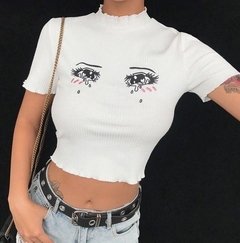 Cropped Cute Eyes ( encomenda ) - comprar online
