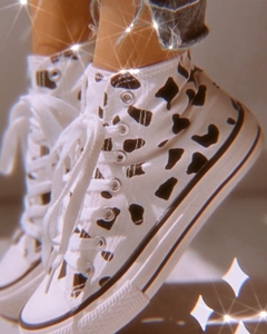 Tênis Cow print