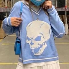 Imagem do Suéter cute skull