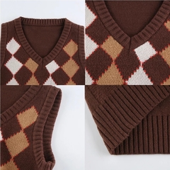 Pullover xadrez - loja online