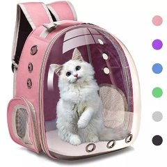 Mochila transportadora para gatos