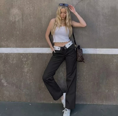Calça patchwork Madison - loja online