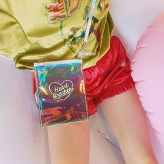 Bolsa holográfica Heartbreaker - Baby Black Shop